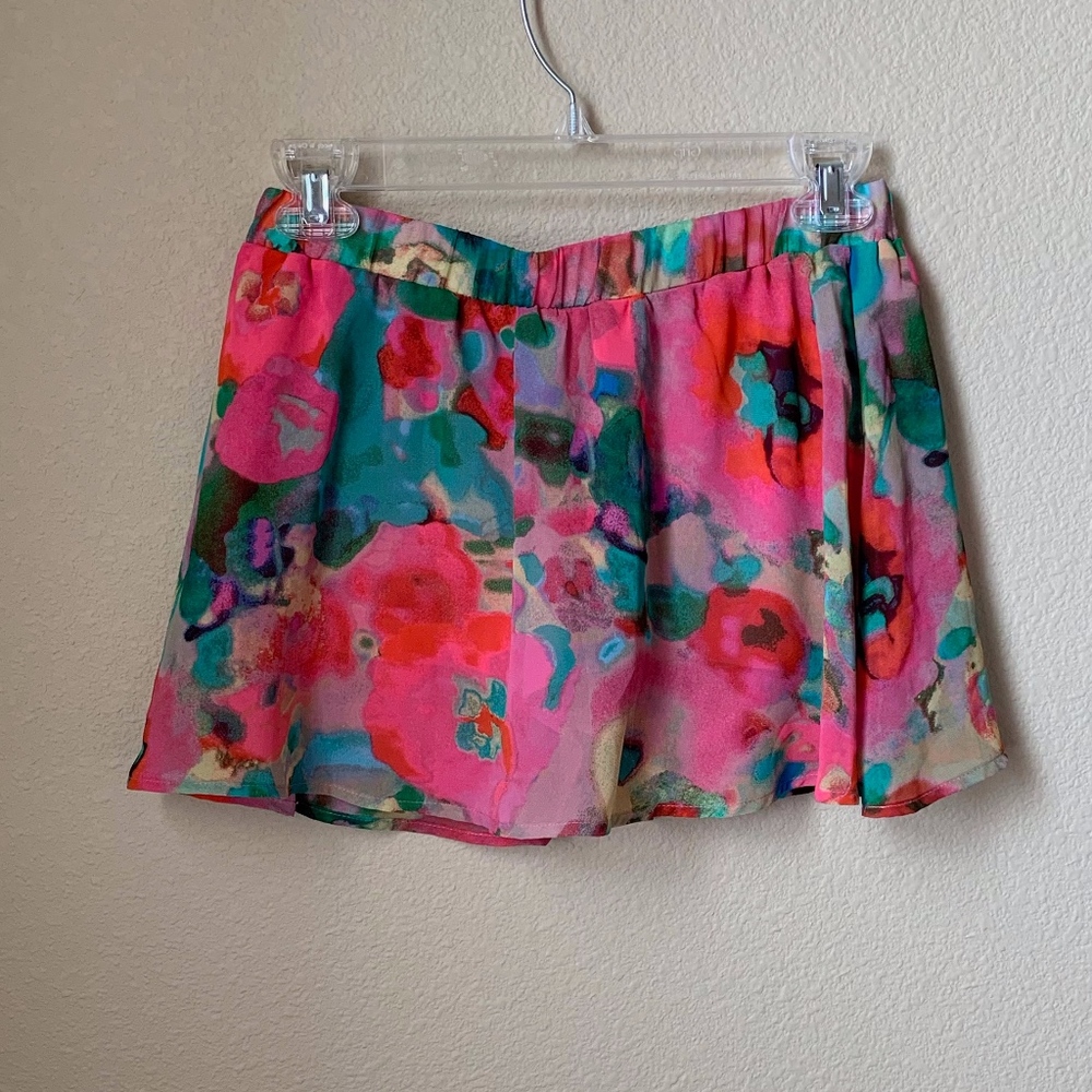 Printed Skort